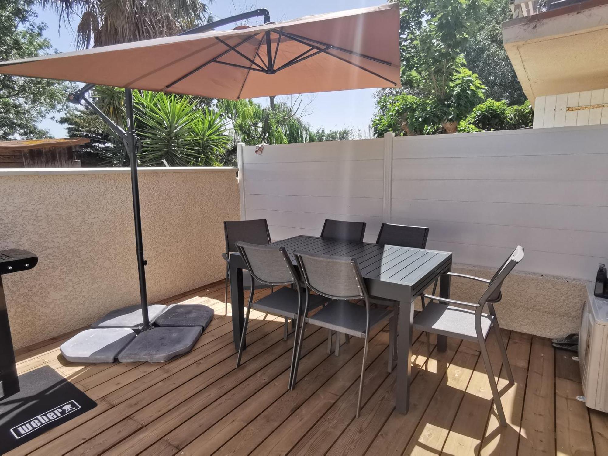 Maison Renovee A Marseillan Plage Eksteriør bilde