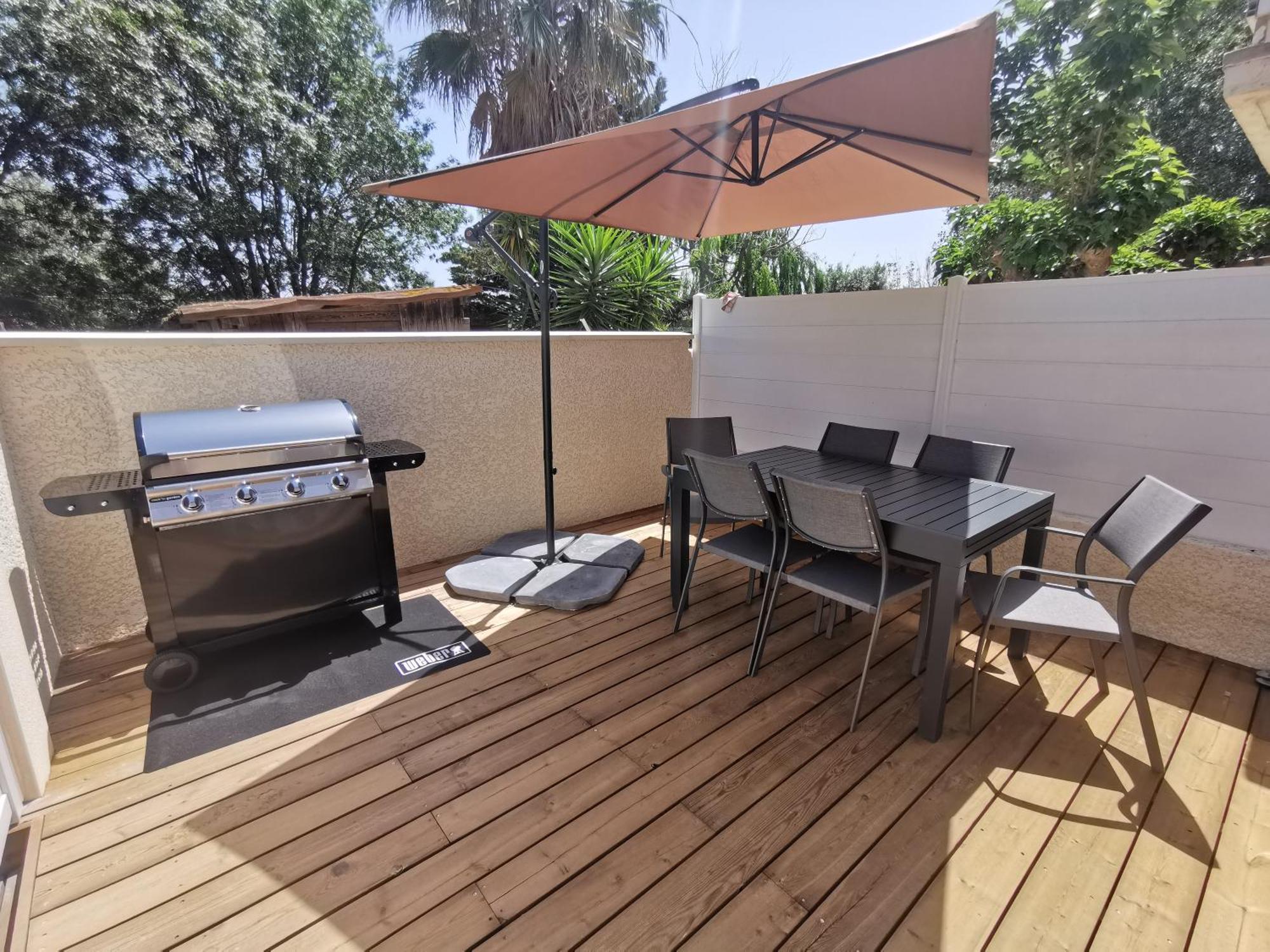 Maison Renovee A Marseillan Plage Eksteriør bilde