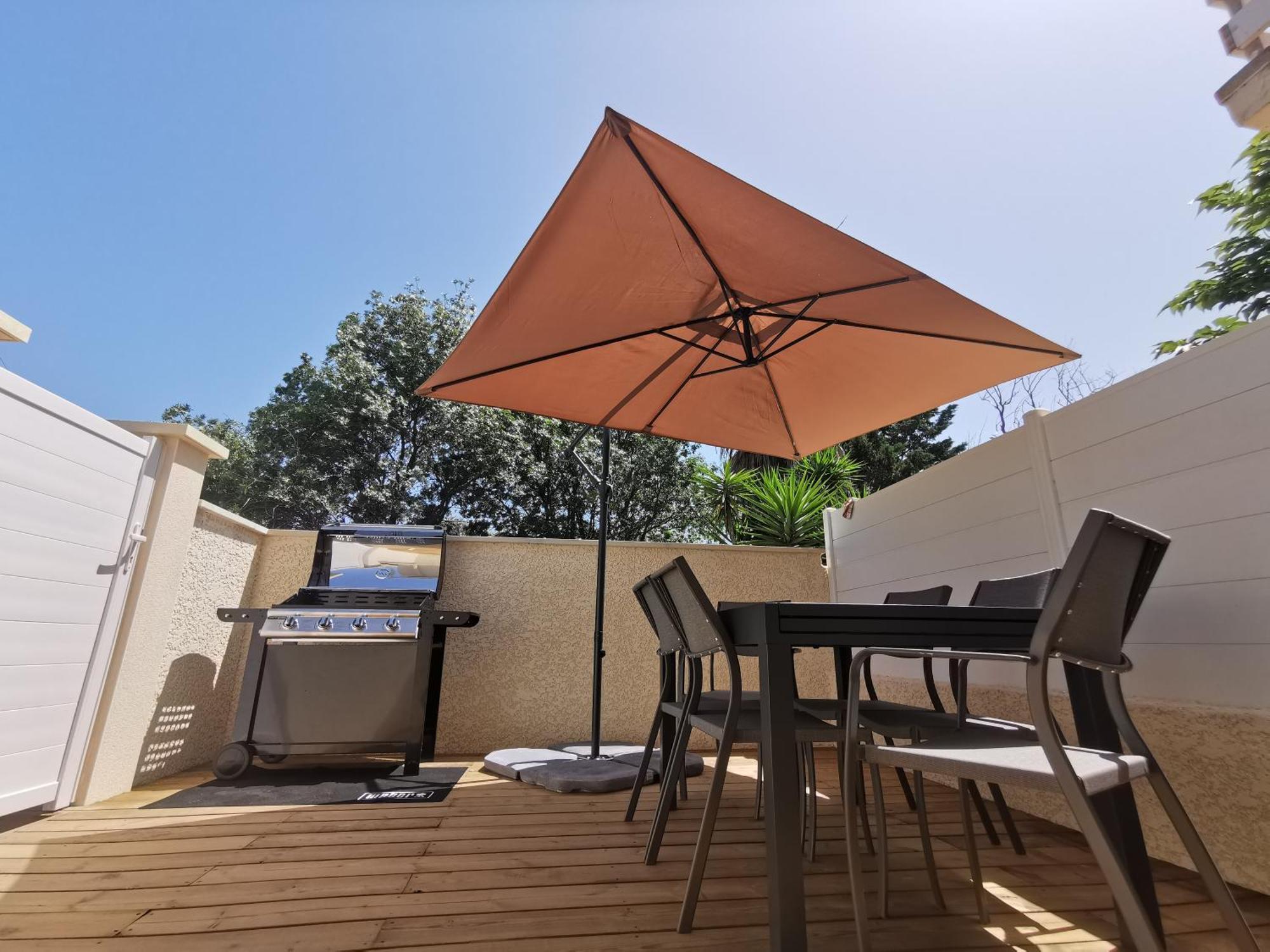 Maison Renovee A Marseillan Plage Eksteriør bilde