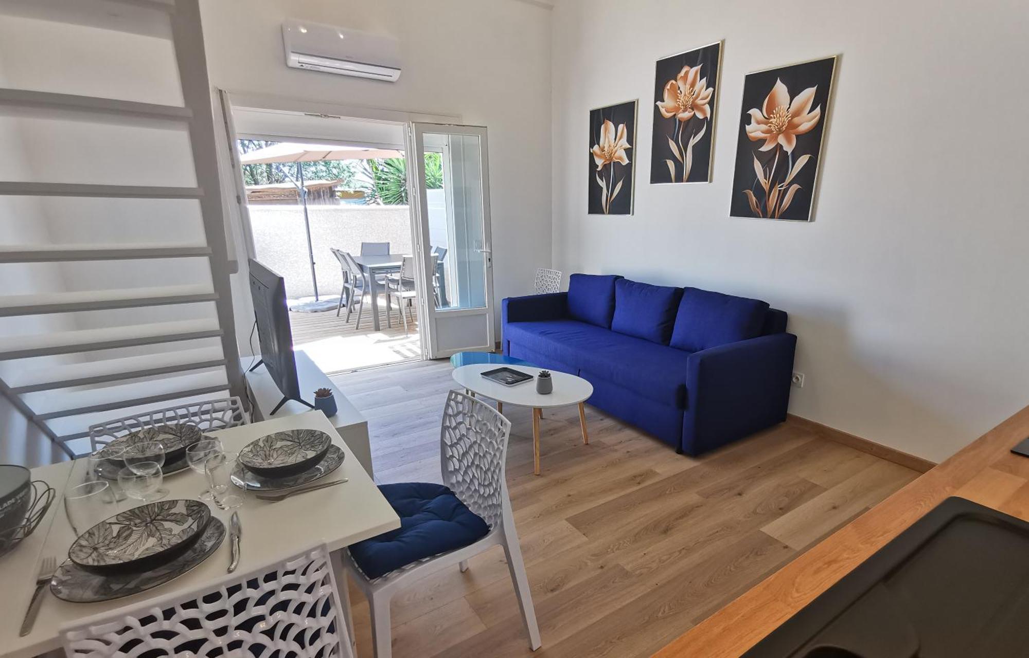 Maison Renovee A Marseillan Plage Eksteriør bilde